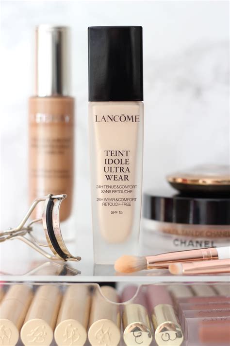 chanel vs lancome foundation|lancome foundation reviews.